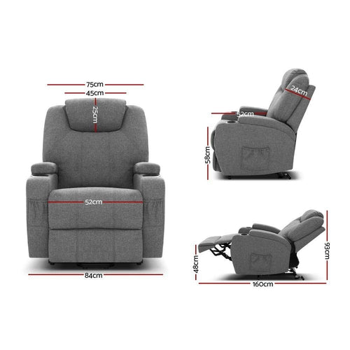 fauteuil de massage électrique inclinable
