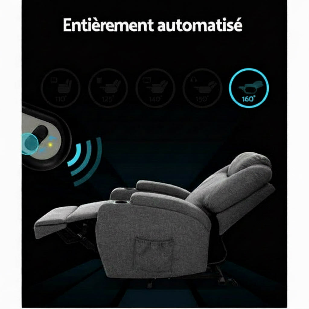 fauteuil de massage électrique inclinable