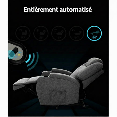 fauteuil de massage électrique inclinable